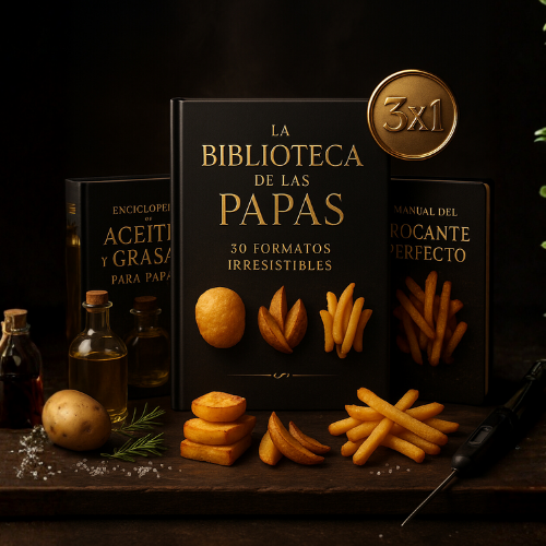 La Bilbioteca de las Papas Fritas 3x1🍟