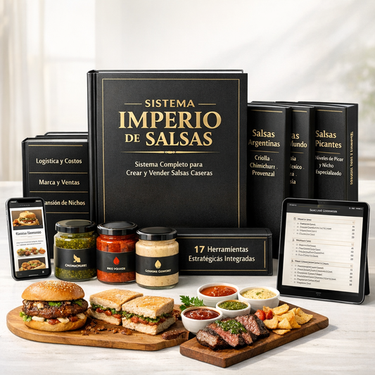 Sistema Imperio de Salsas🔥 + Bonos Exclusivos🎁